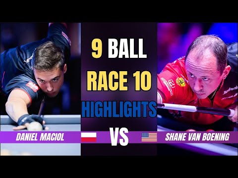 The World Champion Slipped Once… and Paid the Price | Daniel Maciol - Shane Van Boening | HIGHLIGHTS