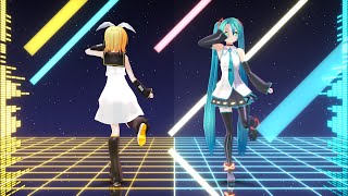 【MMD】ネガイボシ [back side ＆ mirror][60fps]【初音ミクカバー】