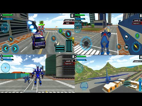 Police elephant Robot game #Part-1 Transport Mode | Android mobile game | White King