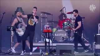 Bastille - The Silence  Lollapalooza Chile 2015