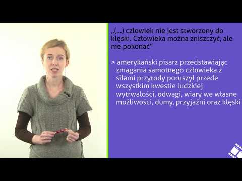 Stary człowiek i morze Ernesta Hemingwaya