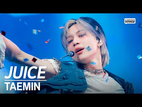 [4K] 태민(TAEMIN) - JUICE | FocusCam | @JTBC SHINee's 15m 230628