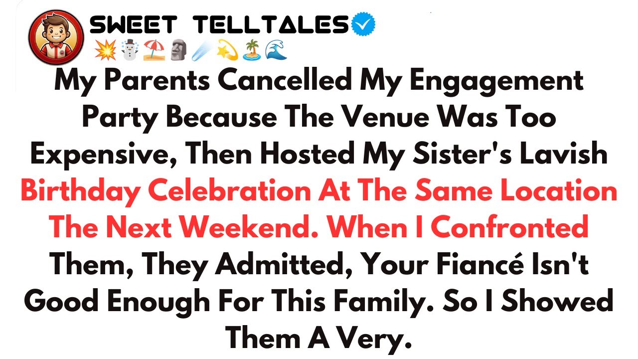 My Parents Cancelled My Engagement Party Because The Venue Was Too Expensive, Then Hosted My Sister