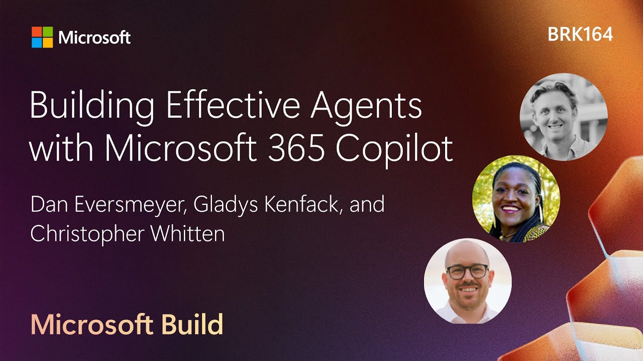 Building Effective Agents med Microsoft 365 Copilot
