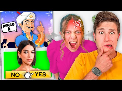 AKINATOR SCOPRE CHE MATTI È FIDANZATO E HA BACIATO DUA LIPA!!