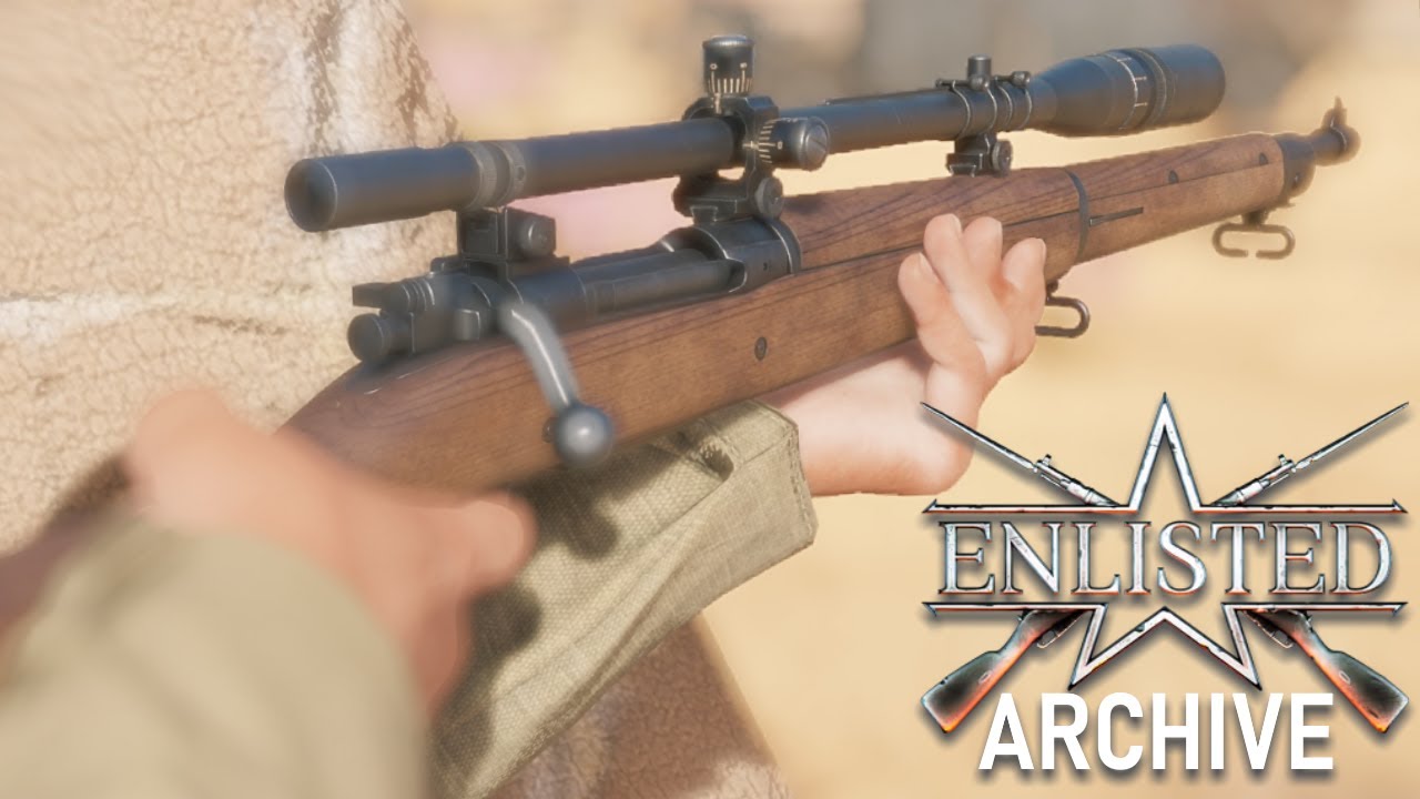 Enlisted Showcase - Springfield M1903A3 (Unertl Scope)