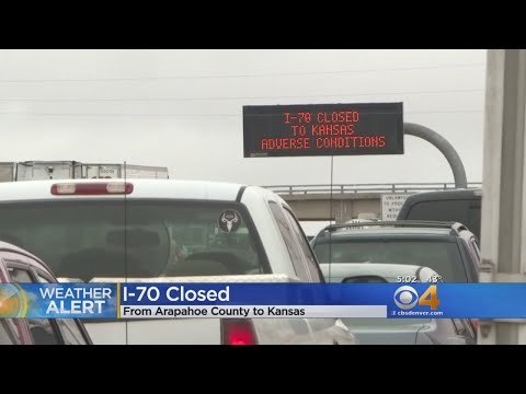 I-70 Closed From Airpark To Kansas