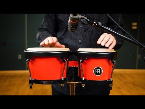 Journey Series ABS Bongos - Red - HB50R