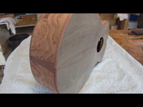 Scraping bindings on Bubinga Tenor