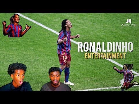 NEW FAN- Ronaldinho football's greatest entertainment REACTION