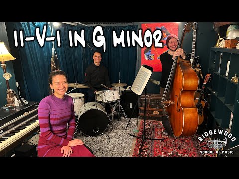 ii-V-i in G Minor Backing Track / Play Along