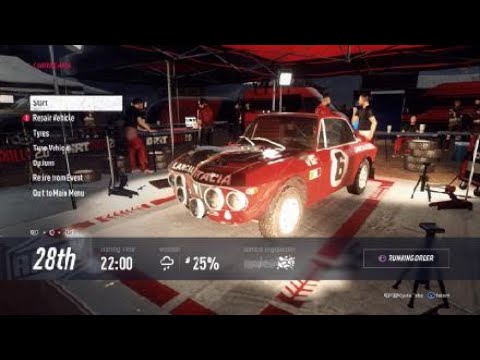 DiRT Rally 2.0 Historic classic H1 Lancia (PART 1)