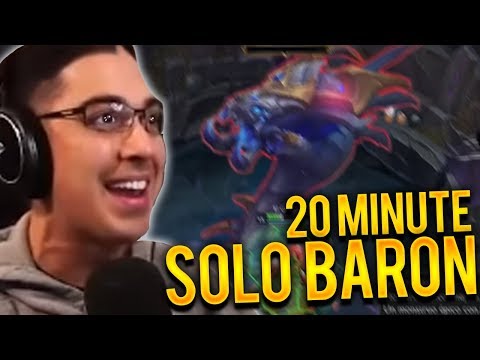 DYR TOP VS SHEN | 20 MINUTE SOLO BARON W/ RAGEBLADE BUILD!! - Trick2g