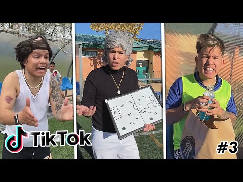 LOS MEJORES TIKTOK DE FUTBOL (3) *El Entrenador Flipado* 😂🚀 Paul Ferrer #Short