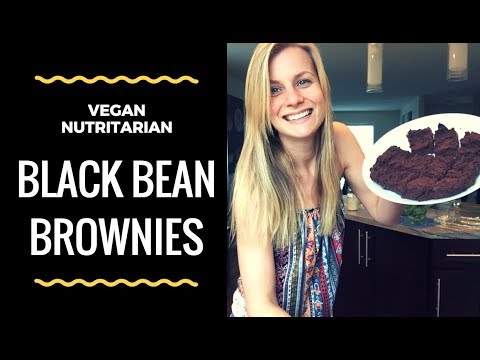 Black Bean Brownies | Nutritarian