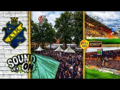 ⚫🟡 6000 AIK STOCKHOLM FANS INVASION IN STUDENTERNAS IP • IK Sirius vs AIK Stockholm 0-1