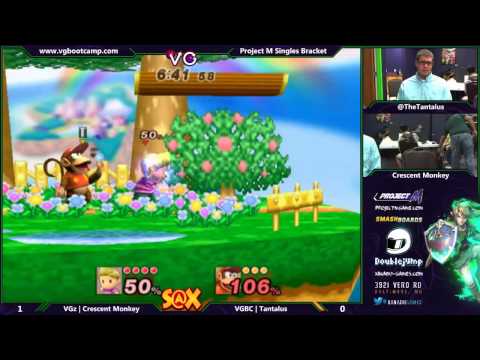 S@X 9/30/14 - Crescent Monkey (Lucas) vs Tantalus (Diddy Kong) - Project M Tournament - Smash PM