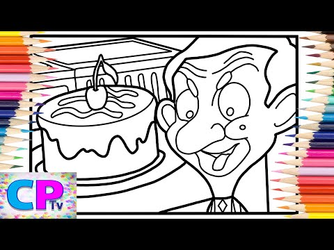 Mr Bean Tries Cake Coloring Pages/Mr Bean IPad Pro Coloring/Elektronomia - Sky High [NCS Release]