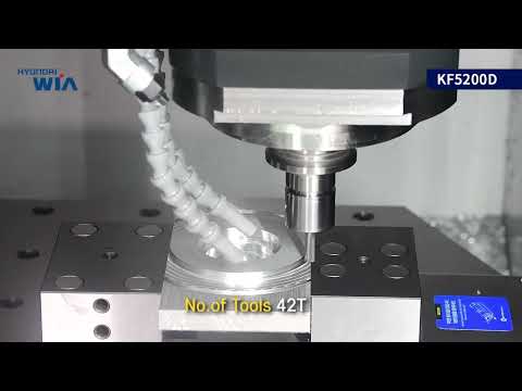 HYUNDAI WIA CNC MACHINE TOOLS KF5200D Automated Machining Centers | Hillary Machinery Texas & Oklahoma (1)