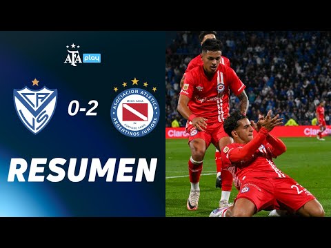 Velez Sarsfield 0 vs. 2 Argentinos Juniors | #TorneoClausura2025 | Resumen | Octavos de Final
