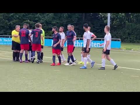 Rudelbildung. SG Gahmen - VFB Lünen ( Freundschaftsspiel)