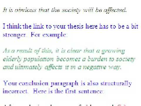 IELTS小論文の評価（8編中7編 (Evaluating a student's written IELTS essay (part 7 of 8))
