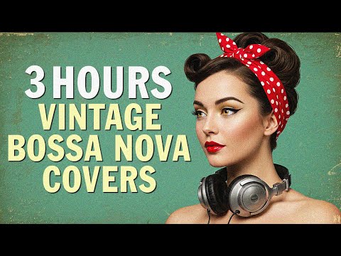 3 HOUR Vintage Bossa Nova Covers – Greatest Popular Songs Mix 2025 | Relaxing Jazz Playlist