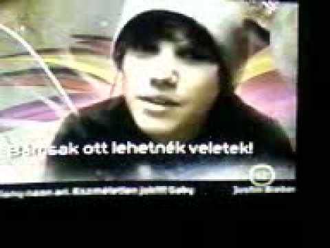 Justin Bieber üzenete Magyarországnak