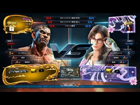 GPG Zeugal (Fahkumram) vs BLCK Rangchu (Julia/Panda) - #T7OnlineChallenge: Japan - Losers Top 8