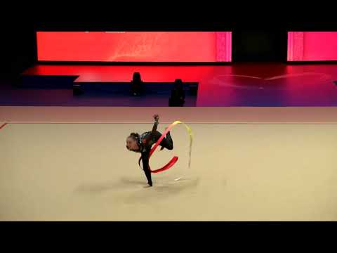 LUGOVSKIKH Elizaveta (MNE) - 2023 Rhythmic Worlds Qualifications RI Individual