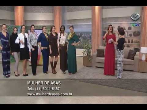 Mulher de Asas - TV Gazeta - Mulheres 05/07/2013 Desfile Mulher de Asas