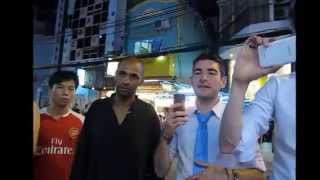 Tourists and Locals gospel questions...Ho Chi Minh Street Preacher