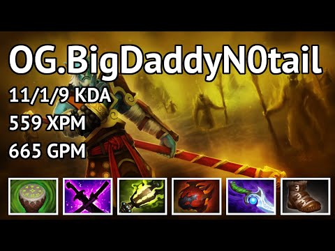 Dota Memories OG.BigDaddyN0tail - Phantom Lancer highlights - Game 3862512688 - Dota 2