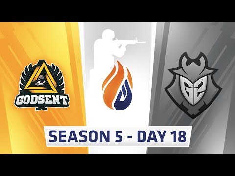 ECS Season 5 Day 18 - Godsent vs G2 - Cobblestone