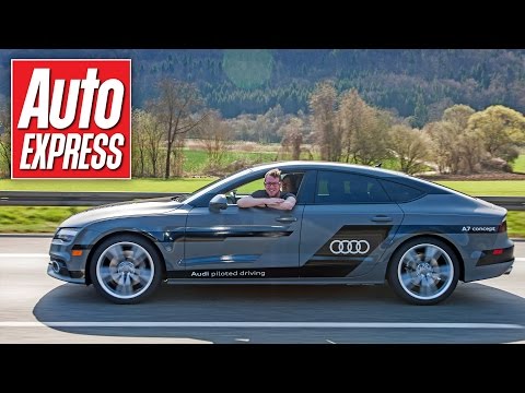 Look! No hands!! Audi A7 drives itself on public roads