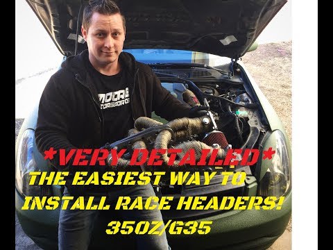 Header install 350z/G35 *VERY DETAILED*