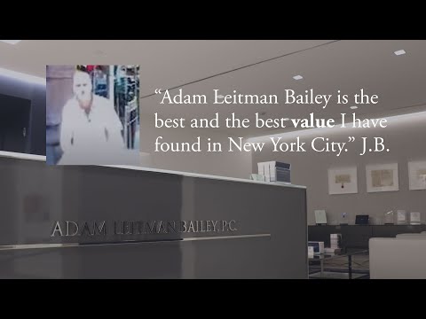 “Adam Leitman Bailey is the best and the best value I have found in New York City.”  J.B. testimonial video thumbnail