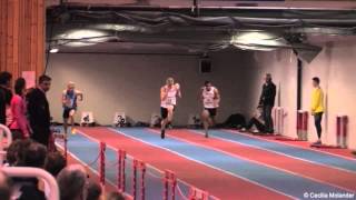 preview picture of video '100m men/women (Florø Indoor 2014)'