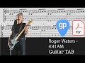 Roger Waters - 4:41AM (Sexual Revolution) Guitar Tabs [TABS]