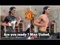 Watch Cavani's first training in Manchester United kit