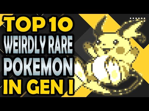 Top 10 Pokemon That Were Weirdly Rare in Gen 1
