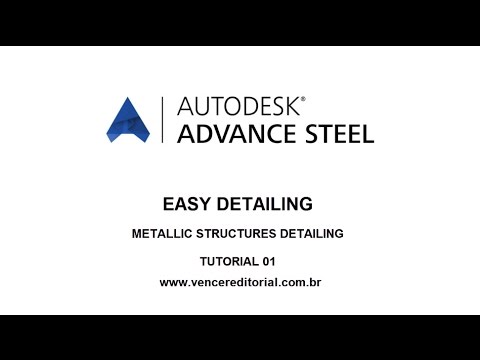 Autodesk Advance Steel - Detailing a Spiral Stair Tutorial 1