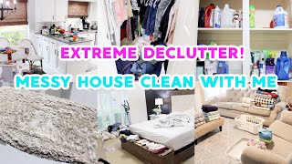 *EXTREME* CLEAN & DECLUTTER WITH ME 2021! ALL DAY SPEED CLEANING MOTIVATION! ACTUALLY MESSY HOUSE!