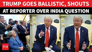 Trump Visibly IRRITATED After India Question; ‘What Do You Mean?’: US President Jabs Reporter