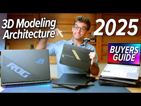 (2025) Best 3D Modeling & Architecture Laptops | 3D Modeling Laptop Buyers Guide
