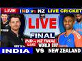 LIVE India Vs New Zealand T20 World Cup Final IND Vs NZ Live Score Updates IND Vs NZ LIVE