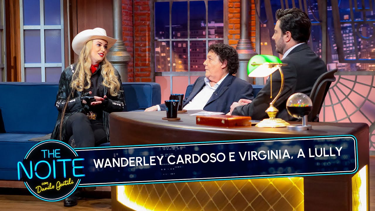 Entrevista com Wanderley Cardoso e Virginia, a Lully | The Noite (08/05/25)