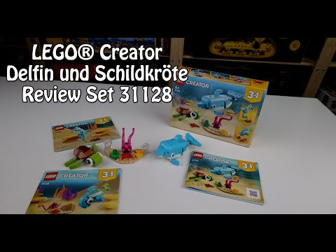 Nichts zu meckern? Review LEGO Delfin und Schildkröte (Creator Set 31128)