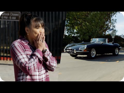 Car Fans Test Drive a 1963 Jaguar XKE