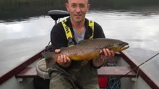 preview picture of video 'Loch Garry Fishing, July to September 2014'